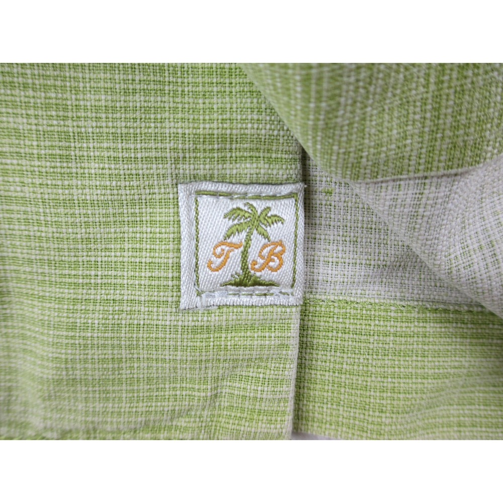 Tommy Bahama Shirt Mens‎ 2XL XXL Green Silk Button Up Casual* - Picture 4 of 15